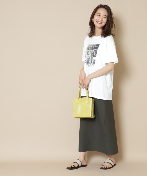 N.（N. Natural Beauty Basic）（エヌエヌナチュラルビューティーベーシック）の「【GOOD ROCK SPEED】マリリンモンローTシャツ（Tシャツ/カットソー・レディース・ホワイト・MEDIUM）」の3枚目の写真