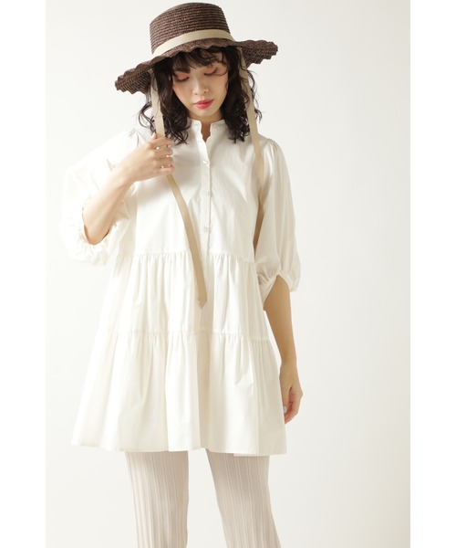 【新品未使用タグ付き】ローズバットINDIA IS BEAUTIFUL ブラウス Amazon | [ローズバッド] つけ襟付き刺繍ブラウス レディース