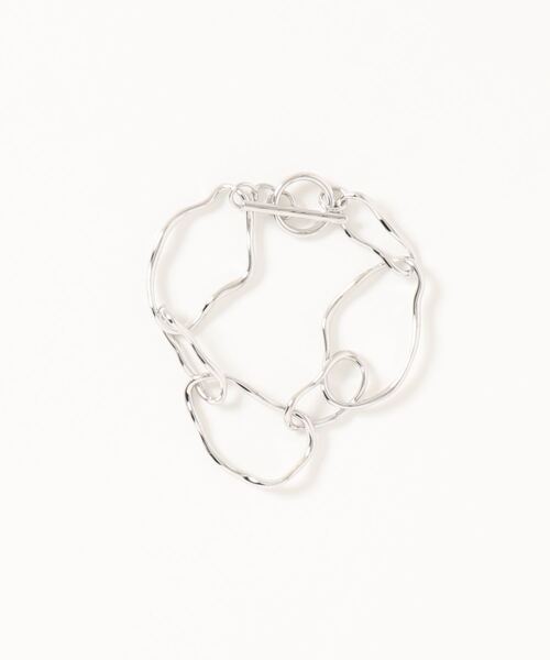 LOWRYS FARM(ローリーズファーム)の「ヘンケイメタルブレスレット 941273(ブレスレット・レディース・シルバー/ゴールド・FREE)」の2枚目の写真