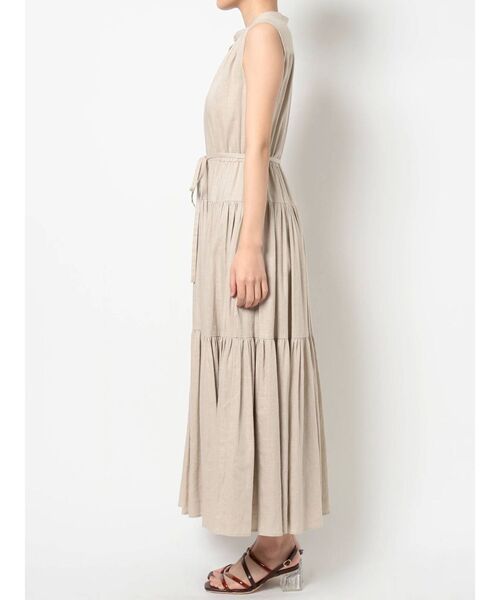 dazzlin（ダズリン）の「ティアードエアリーワンピース（ワンピース・レディース・ベージュ/ブラウン/イエロー/ブルー/オフホワイト・FREE）」の11枚目の写真