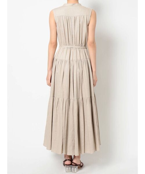 dazzlin（ダズリン）の「ティアードエアリーワンピース（ワンピース・レディース・ベージュ/ブラウン/イエロー/ブルー/オフホワイト・FREE）」の19枚目の写真