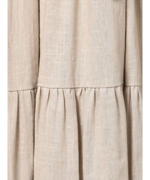 dazzlin（ダズリン）の「ティアードエアリーワンピース（ワンピース・レディース・ベージュ/ブラウン/イエロー/ブルー/オフホワイト・FREE）」の20枚目の写真