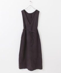 siiwa | siiwa　リネン深Vネックワンピース(ワンピース)
