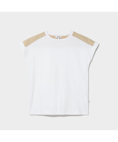 AIGLE(エーグル)の「吸水速乾 フレンチスリーブ Tシャツ(Tシャツ/カットソー・レディース・ホワイト/ミント/ダークネイビー・S/M/L)」の12枚目の写真