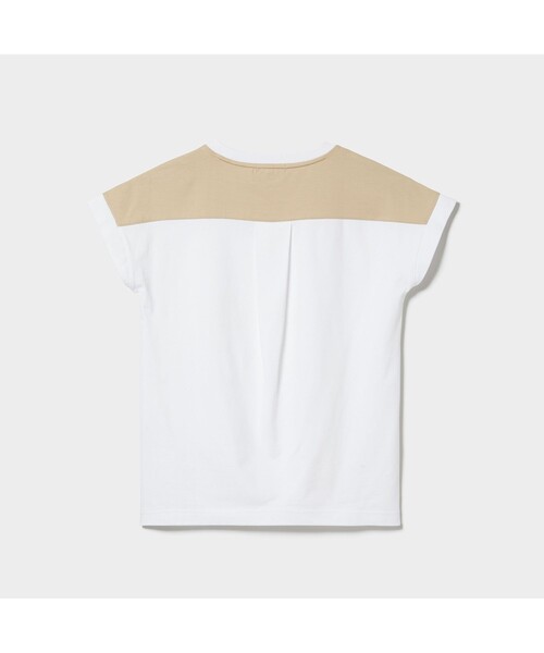 AIGLE(エーグル)の「吸水速乾 フレンチスリーブ Tシャツ(Tシャツ/カットソー・レディース・ホワイト/ミント/ダークネイビー・S/M/L)」の13枚目の写真
