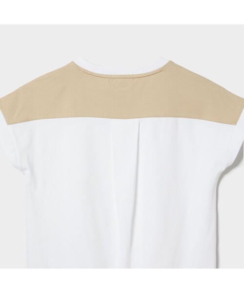 AIGLE(エーグル)の「吸水速乾 フレンチスリーブ Tシャツ(Tシャツ/カットソー・レディース・ホワイト/ミント/ダークネイビー・S/M/L)」の16枚目の写真
