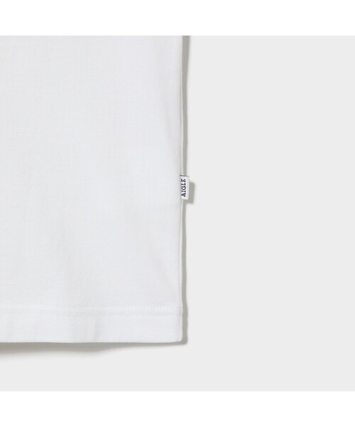 AIGLE(エーグル)の「吸水速乾 フレンチスリーブ Tシャツ(Tシャツ/カットソー・レディース・ホワイト/ミント/ダークネイビー・S/M/L)」の17枚目の写真