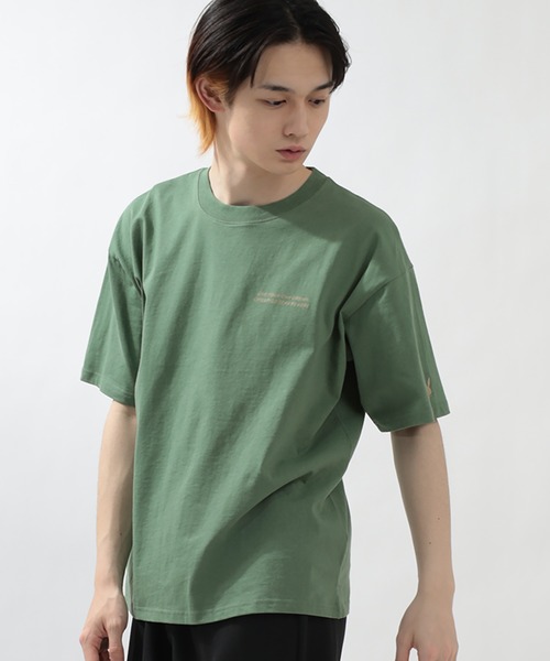 PLAYBOY(プレイボーイ)の「【PLAYBOY/プレイボーイ】レトロ&コミックイラスト半袖Tシャツ/バックプリント/ビッグシルエット/ユニセックス(Tシャツ/カットソー・メンズ・ブラック/グリーン/オフホワイト/ライトブルー/ホワイト系その他/ホワイト・L/M)」の19枚目の写真