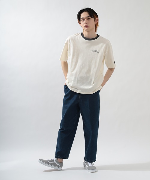 PLAYBOY(プレイボーイ)の「【PLAYBOY/プレイボーイ】レトロ&コミックイラスト半袖Tシャツ/バックプリント/ビッグシルエット/ユニセックス(Tシャツ/カットソー・メンズ・ブラック/グリーン/オフホワイト/ライトブルー/ホワイト系その他/ホワイト・L/M)」の13枚目の写真
