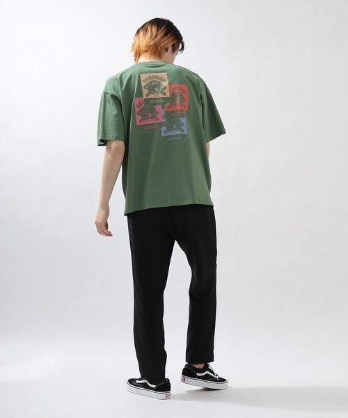 PLAYBOY(プレイボーイ)の「【PLAYBOY/プレイボーイ】レトロ&コミックイラスト半袖Tシャツ/バックプリント/ビッグシルエット/ユニセックス(Tシャツ/カットソー・メンズ・ブラック/グリーン/オフホワイト/ライトブルー/ホワイト系その他/ホワイト・L/M)」の21枚目の写真