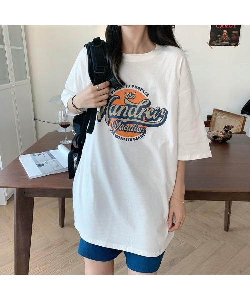 セール】【LVEU.】Y2KロゴTシャツ / トップス カットソー T