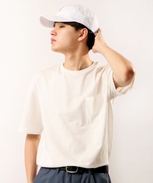 PLAYBOY（プレイボーイ）の「PLAYBOY 刺繍 ローキャップ（キャップ・メンズ・ホワイト/ブラック・FREE）」の5枚目の写真