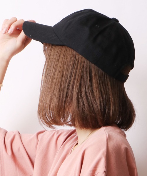 PLAYBOY（プレイボーイ）の「PLAYBOY 刺繍 ローキャップ（キャップ・メンズ・ホワイト/ブラック・FREE）」の12枚目の写真