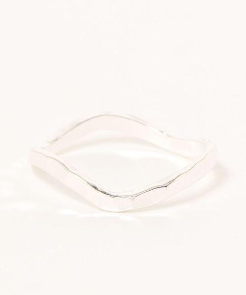 tone(トーン)の「【V&SSS】sv925 太 Ripples ring (pokopoko)(リング・レディース・シルバー・21号/18号/FREE/5号/11号/3号/9号/13号/15号/1号/7号)」の1枚目の写真