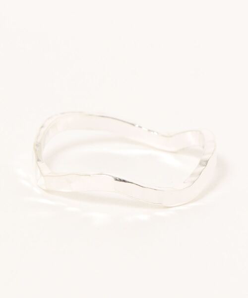 tone(トーン)の「【V&SSS】sv925 太 Ripples ring (pokopoko)(リング・レディース・シルバー・21号/18号/FREE/5号/11号/3号/9号/13号/15号/1号/7号)」の2枚目の写真