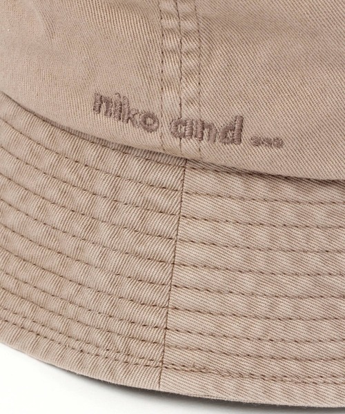 niko and...（ニコアンド）の「オリジナル草木染めバケットハット（ハット・レディース・ベージュ/グリーン/モカ/シャーベット・FREE）」の18枚目の写真