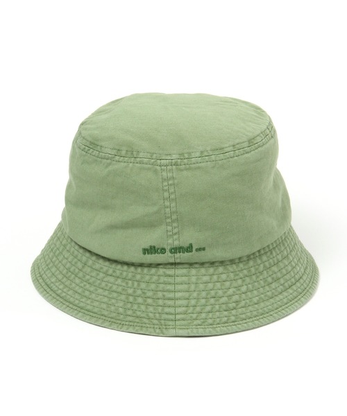niko and...（ニコアンド）の「オリジナル草木染めバケットハット（ハット・レディース・ベージュ/グリーン/モカ/シャーベット・FREE）」の17枚目の写真