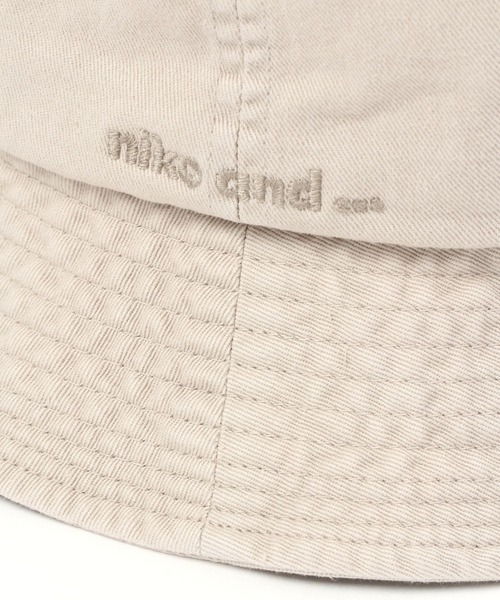 niko and...（ニコアンド）の「オリジナル草木染めバケットハット（ハット・レディース・ベージュ/グリーン/モカ/シャーベット・FREE）」の16枚目の写真