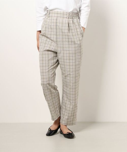 ehka sopo（エヘカソポ）の「サイドボタンパンツ（その他パンツ・レディース・ベージュ/カーキ/キャメル・ﾌﾘ-）」の2枚目の写真