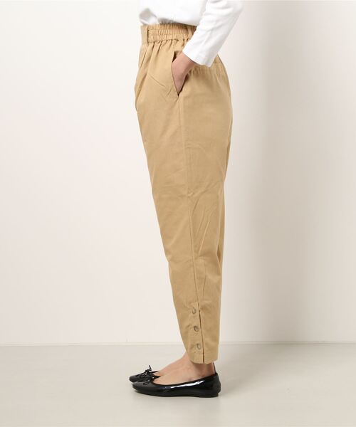 ehka sopo（エヘカソポ）の「サイドボタンパンツ（その他パンツ・レディース・ベージュ/カーキ/キャメル・ﾌﾘ-）」の5枚目の写真