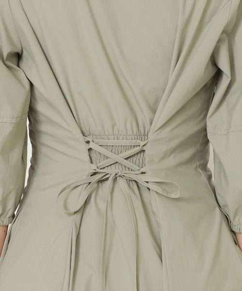 WILLSELECTION（ウィルセレクション）の「タイプライターボリュームスリーブワンピース（ワンピース・レディース・ブラック/ベージュ/ミント・SMALL/MEDIUM）」の22枚目の写真