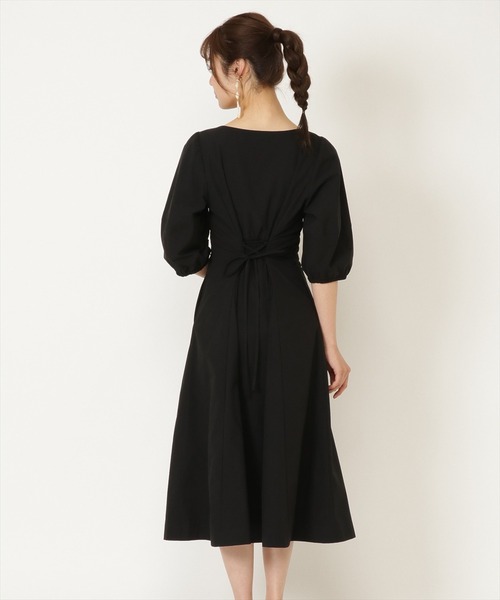 WILLSELECTION（ウィルセレクション）の「タイプライターボリュームスリーブワンピース（ワンピース・レディース・ブラック/ベージュ/ミント・SMALL/MEDIUM）」の15枚目の写真