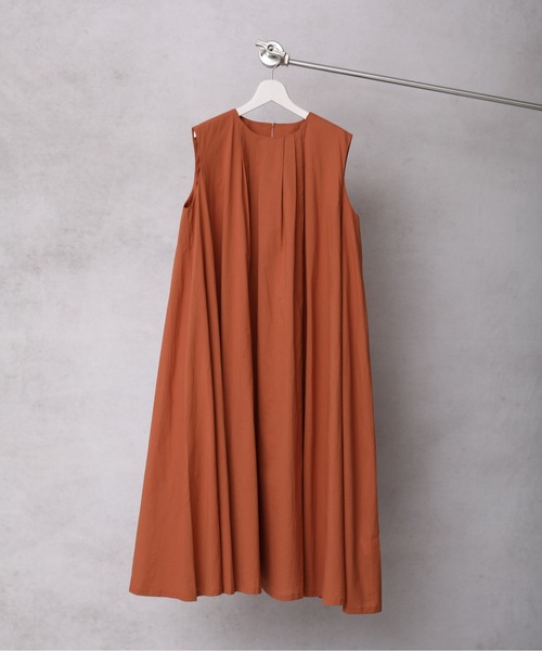 セール】インド綿ボリュームフレアロングワンピース【ZOZO限定アイテム