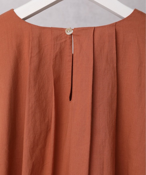 ap retro(アプレトロ)の「インド綿ボリュームフレアロングワンピース【ZOZO限定アイテム】(ワンピース・レディース・ブラック/ブラウン/オレンジ・FREE)」の14枚目の写真