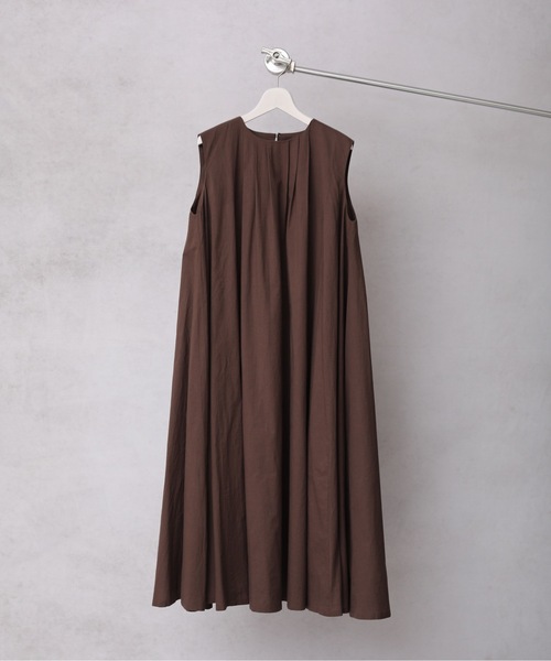 ap retro(アプレトロ)の「インド綿ボリュームフレアロングワンピース【ZOZO限定アイテム】(ワンピース・レディース・ブラック/ブラウン/オレンジ・FREE)」の9枚目の写真