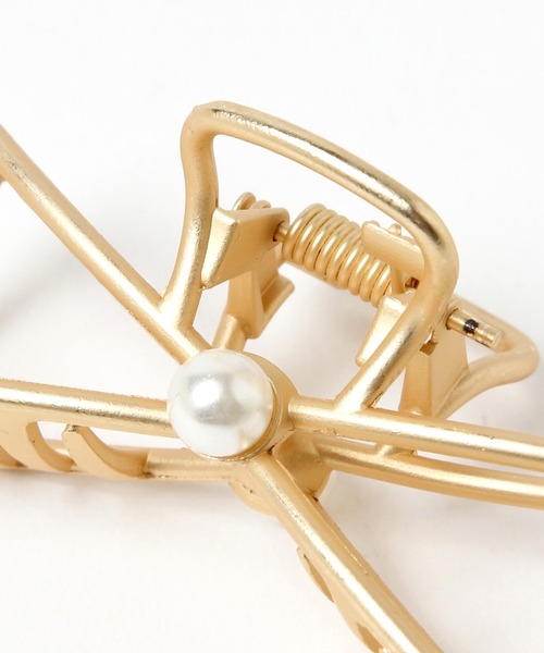 Heather（ヘザー）の「メタルバンスクリップ 948151（バレッタ/ヘアクリップ・レディース・ゴールド系その他/ゴールド系その他2/ゴールド系その他3/ゴールド・ONE SIZE）」の13枚目の写真