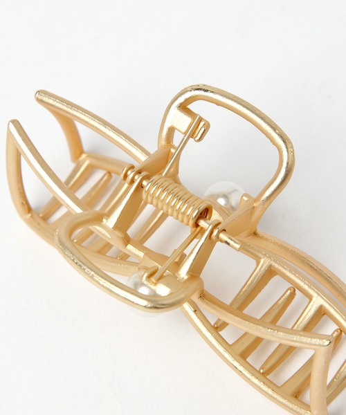 Heather（ヘザー）の「メタルバンスクリップ 948151（バレッタ/ヘアクリップ・レディース・ゴールド系その他/ゴールド系その他2/ゴールド系その他3/ゴールド・ONE SIZE）」の15枚目の写真