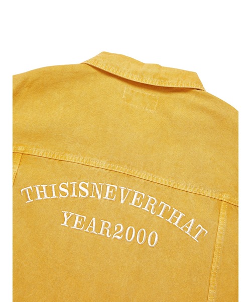 thisisneverthat（ディスイズネバーザット）の「21SSM TRUCKER JACKET 