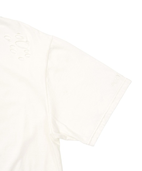 PUNYUS（プニュズ）の「クラッシュＴシャツ（Tシャツ/カットソー・レディース・ホワイト/ブラック/グリーン・3/4）」の10枚目の写真