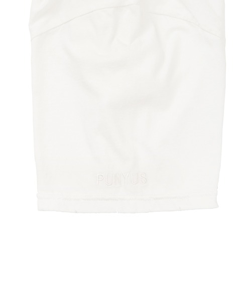 PUNYUS（プニュズ）の「クラッシュＴシャツ（Tシャツ/カットソー・レディース・ホワイト/ブラック/グリーン・3/4）」の13枚目の写真