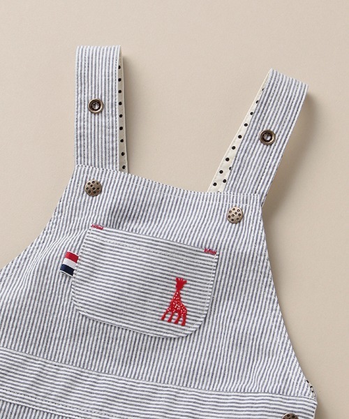 Sophie la girafe（ソフィーラジラフ）の「サッカーストライプ5分丈