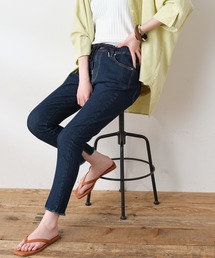 CIAOPANIC TYPY | ひんやり裾フリンジデニムレギパン(デニムパンツ)