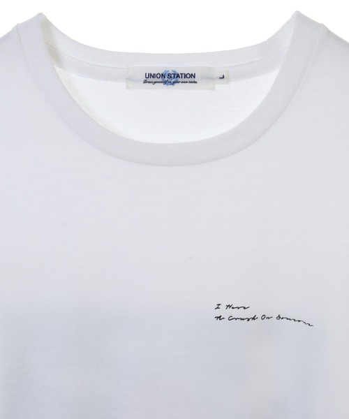 UNION STATION（ユニオンステーション）の「昇華転写プリントTシャツ（Tシャツ/カットソー・メンズ・ホワイト/レッド/ブルー・LL/M/L）」の21枚目の写真