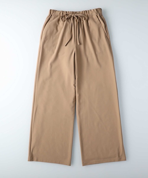 RAG MACHINE(ラグマシーン)の「【RAG MACHINE】「nobee」 楽伸びSUMMERワイドパンツ(その他パンツ・レディース・ネイビー×ホワイト/ベージュ/ブラック×ホワイト・M/S/L)」の13枚目の写真