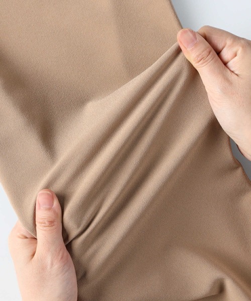 RAG MACHINE(ラグマシーン)の「【RAG MACHINE】「nobee」 楽伸びSUMMERワイドパンツ(その他パンツ・レディース・ネイビー×ホワイト/ベージュ/ブラック×ホワイト・M/S/L)」の6枚目の写真