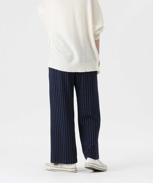 RAG MACHINE(ラグマシーン)の「【RAG MACHINE】「nobee」 楽伸びSUMMERワイドパンツ(その他パンツ・レディース・ネイビー×ホワイト/ベージュ/ブラック×ホワイト・M/S/L)」の18枚目の写真