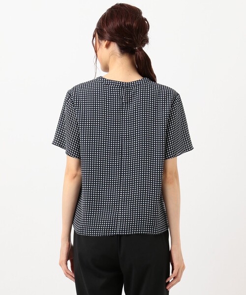J.PRESS(ジェイプレス)の「【イージーケア】スクエアドット カットソー(Tシャツ/カットソー・レディース・ホワイト系5/ネイビー系5・T13/T15)」の11枚目の写真