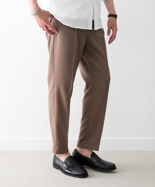 URBAN RESEARCH ROSSO MEN（アーバンリサーチロッソメン）の「『スリム』テーパードイージーパンツ（その他パンツ・メンズ・ブラック/グレー/ライトブラウン・SMALL/MEDIUM/LARGE/X-LARGE）」の22枚目の写真