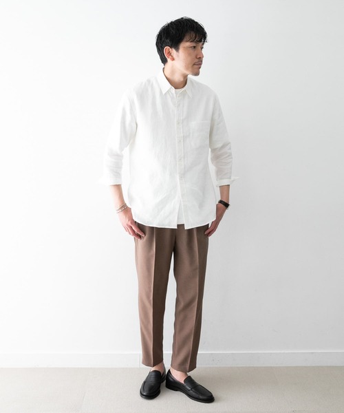 URBAN RESEARCH ROSSO MEN（アーバンリサーチロッソメン）の「『スリム』テーパードイージーパンツ（その他パンツ・メンズ・ブラック/グレー/ライトブラウン・SMALL/MEDIUM/LARGE/X-LARGE）」の12枚目の写真