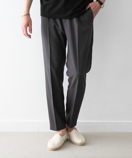 URBAN RESEARCH ROSSO MEN（アーバンリサーチロッソメン）の「『スリム』テーパードイージーパンツ（その他パンツ・メンズ・ブラック/グレー/ライトブラウン・SMALL/MEDIUM/LARGE/X-LARGE）」の20枚目の写真