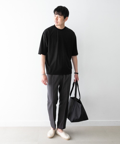 URBAN RESEARCH ROSSO MEN（アーバンリサーチロッソメン）の「『スリム』テーパードイージーパンツ（その他パンツ・メンズ・ブラック/グレー/ライトブラウン・SMALL/MEDIUM/LARGE/X-LARGE）」の18枚目の写真