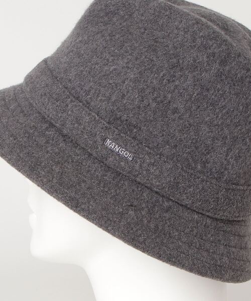 KANGOL(カンゴール)の「ハット(ハット・メンズ・ダークグレー・MEDIUM)」の3枚目の写真