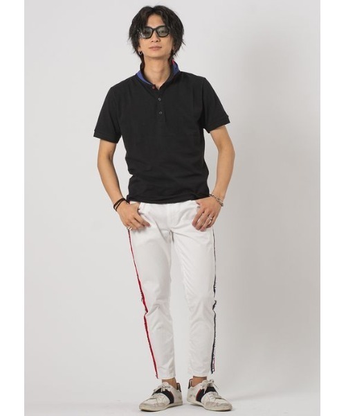 ポロシャツ トップス襟を立てるとセクシーなポロシャツ ポロシャツ Evolution エボリューション のファッション