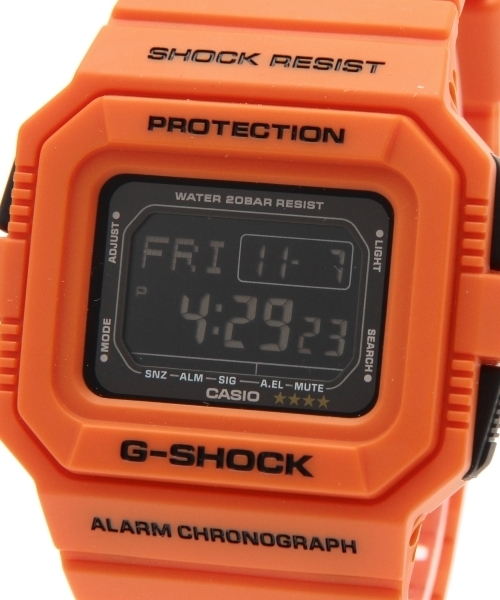 CASIO(カシオ)の「G-SHOCK / DW-D5500MR-4JF(アナログ腕時計・メンズ・オレンジ・ONE SIZE)」の11枚目の写真