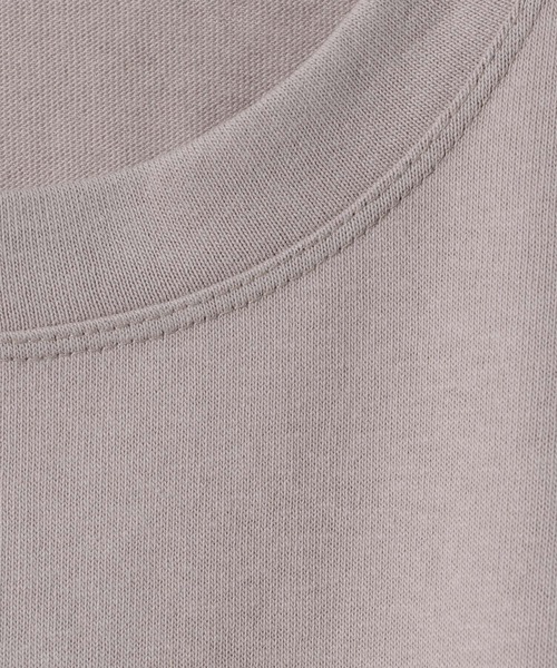 INTER FACTORY（インターファクトリー）の「ファッションインフルエンサー たいが - クルーネックオーバーサイズTシャツ　made in INTER FACTORY（Tシャツ/カットソー・メンズ・ホワイト/ブラック/ベージュ・MEDIUM/LARGE）」の13枚目の写真