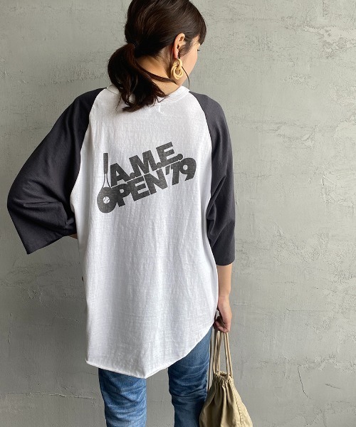 AMERICANA - Americana ベースボールTシャツ 楽天市場】AMERICANA×MMN【別注アイテム】 アメリカーナ